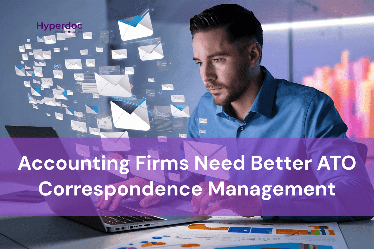 ATO correspondence management dashboard for accounting firms